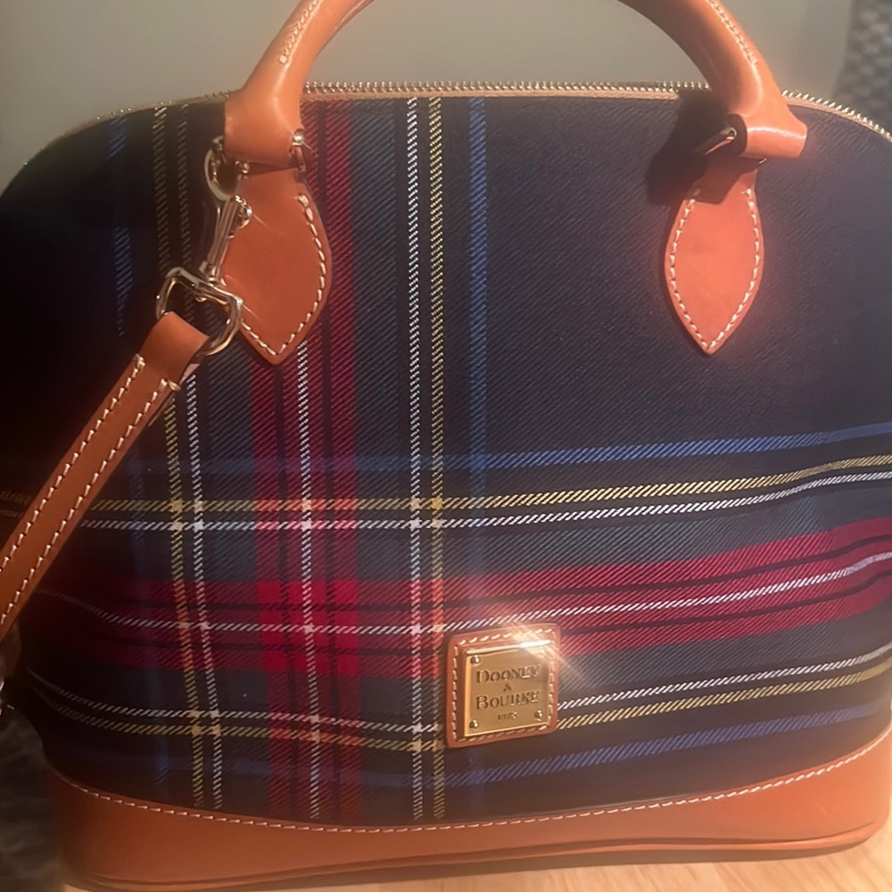 Dooney and Bourke Plaid Purse